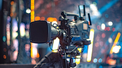 professional TV cameras for broadcasting