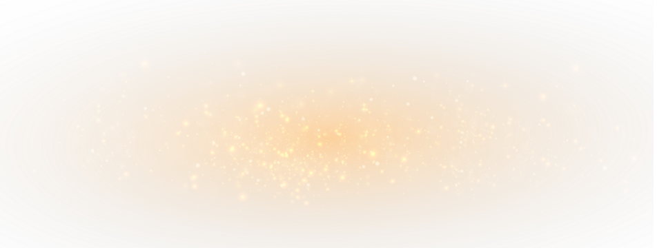 Sparkling light effect with golden glitter magic snow particles flare fantasy background christmas glow card decoration confetti png star texture transparent white illustration design

