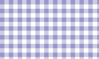 Classic blue and white gingham checkered pattern with a seamless design. Perfect for fabric textures, backgrounds, textiles, tablecloths, crafts, or seasonal and decorative design projects.