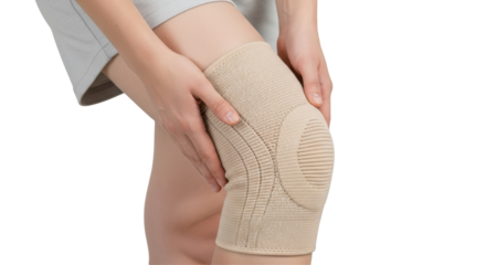 Isolated knee brace