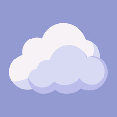 A dreamy cloud formation in shades of lavender, dusty blue, and pearly white, creating a soft, ethereal background.