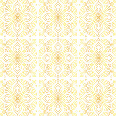 Luxury golden seamless pattern mandala