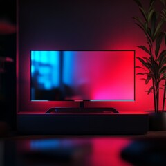 Modern Premium Television in Stylish Environment