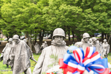 Korean War Veterans Memorial in Washington D.C.