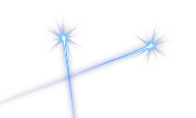 Vector laser security beam illustration with neon glow lines on transparent background – creative abstract light design element.