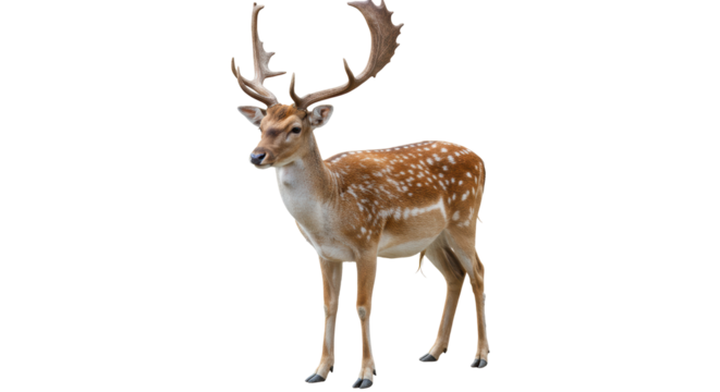 Isolated Fallow Deer