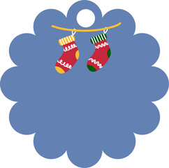 Blue Xmas hang tag 7