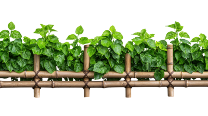 Lush vibrant green plants flourishing in a sustainable eco friendly hydroponic garden setup creating a serene and tranquil environment