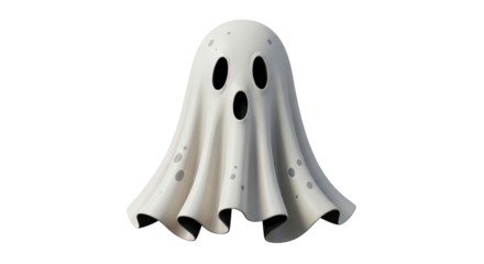 Isolated Cartoon Ghost