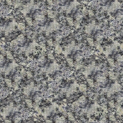 A coarse granite surface with gray, white, and black speckles, rough organic texture and earthy tones.