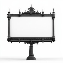 Vintage Religious Advertisement Billboard Design