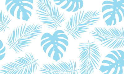 seamless pattern with leaves