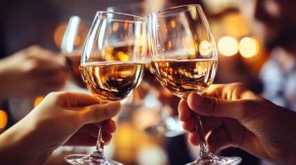 Cheers to a celebratory toast