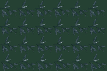 seamless pattern with christmas trees