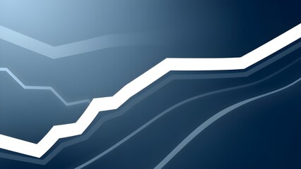blue business graph like background 