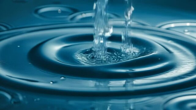 White water wave ripple effect. motion video.