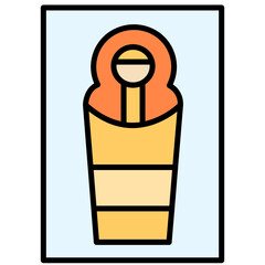 mummy museum icon