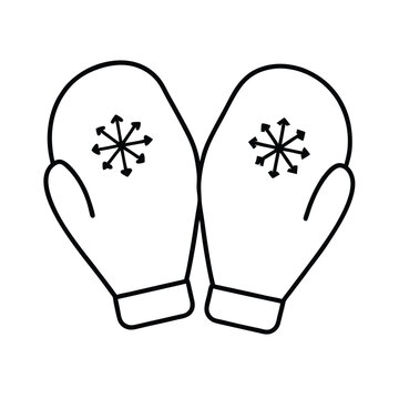 Mittens clip art preview
