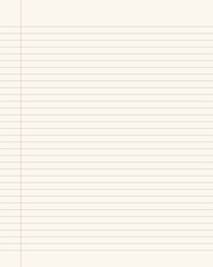 Beige Narrow Lined Paper 