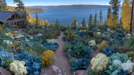 Organic farming emphasizes the implementation of sustainable and organic agricultural methods