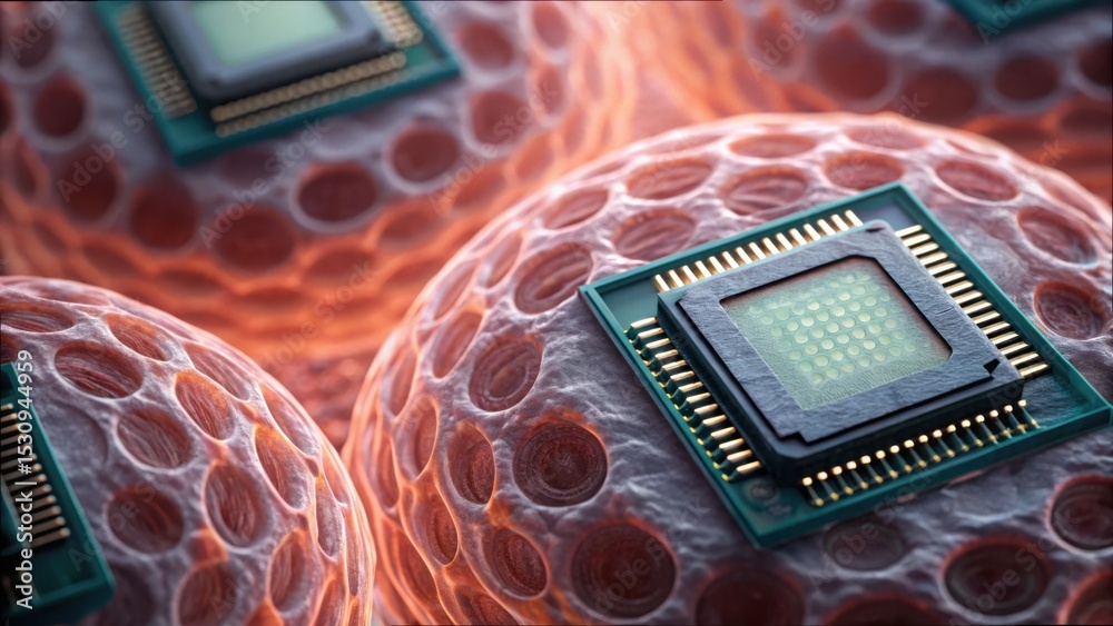 Poster Organic Cells with Embedded Chips Technology and Data Integration