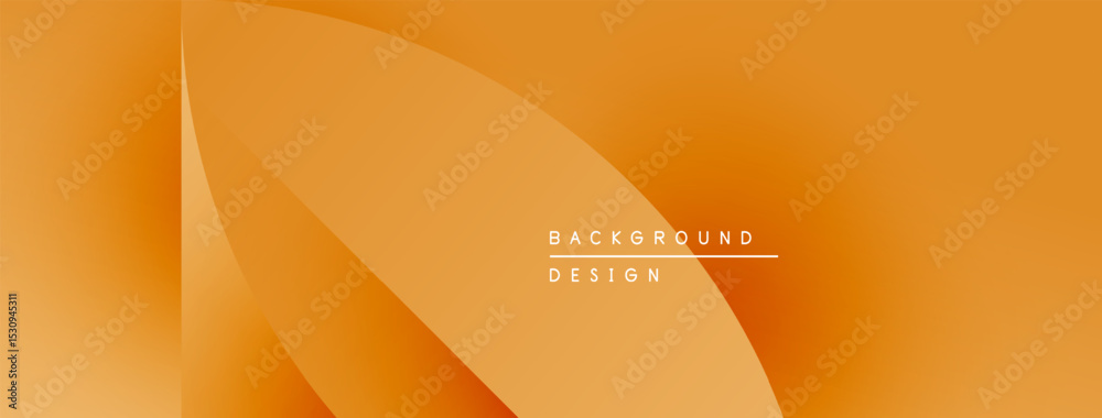 Aufkleber abstract orange background. smooth gradients create flowing shapes, modern design element for digita