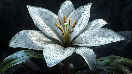 Colorful tulips in pairs, showcasing a variety of hues and elegant leaves.