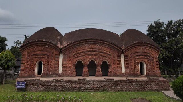 Pancha Ratna Govinda hindu temple, Rajshahi Division, Puthia, Bangladesh