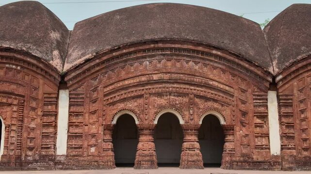 Pancha Ratna Govinda hindu temple, Rajshahi Division, Puthia, Bangladesh