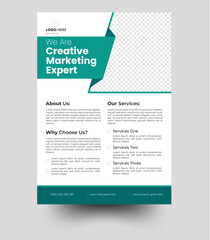 
Clean Modern Corporate Business Flyer Template, a bundle of 5 templates of a5 flyer, Flyer template layout design. Corporate creative colorful business flyer template.