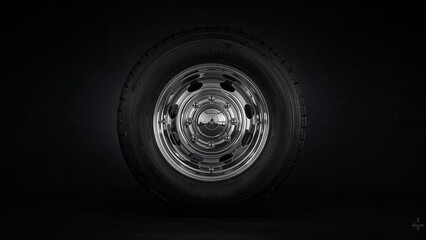 Car wheel close view background