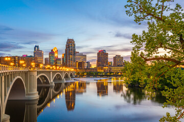 Minneapolis, Minnesota, USA Skyline