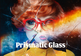 Prismatic Glass Photo Effect