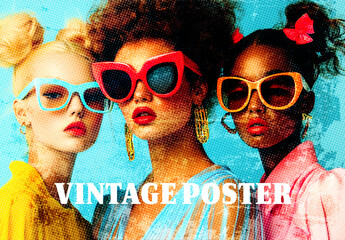 Vintage Poster Effect