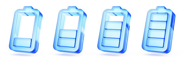 Battery icon - Charging battery icons