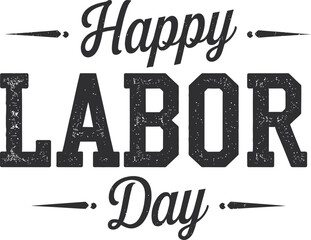 Happy Labor Day, greeting card. USA flag. United States of America. holiday banner, Vector illustration.
