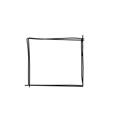 Hand Drawn Square frame
