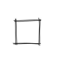 Hand Drawn Square frame