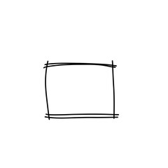 Hand Drawn Square frame