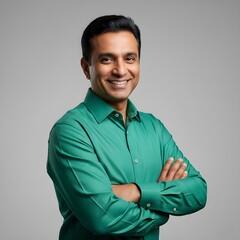 portrait of an Indian young businessman 