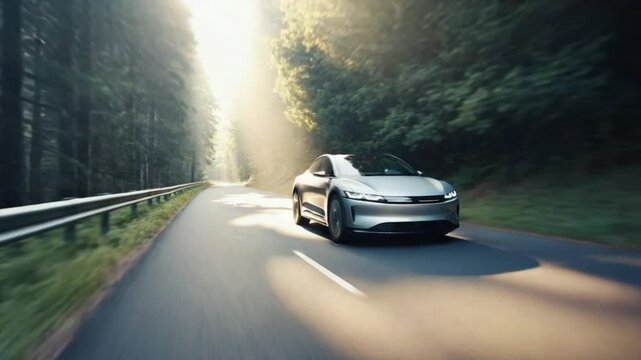 自動運転EV　未来を拓くテクノロジー、AIが導くスマート交通システム