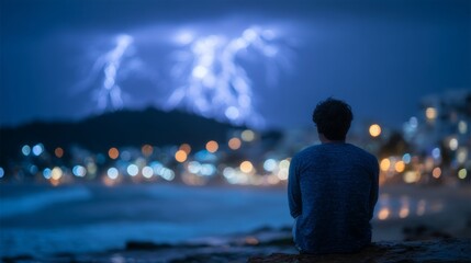 Anxiety and despair are emotional responses that can be caused by the trauma of natural disasters and climate change, including the destructive power of storms and ocean disasters that impact human