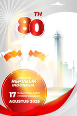 Republic of Indonesia Independence Day Twibbon