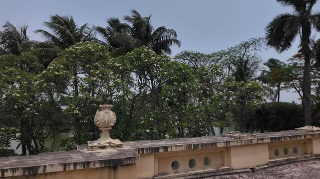Natore Rajbari roof terrace, Rajshahi Division, Natore, Bangladesh