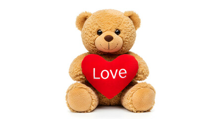 Valentine&rsquo;s Day Teddy Bear with Heart