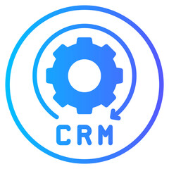 CRM gradient icon
