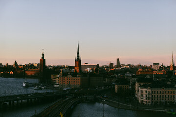 Scenic view of a city