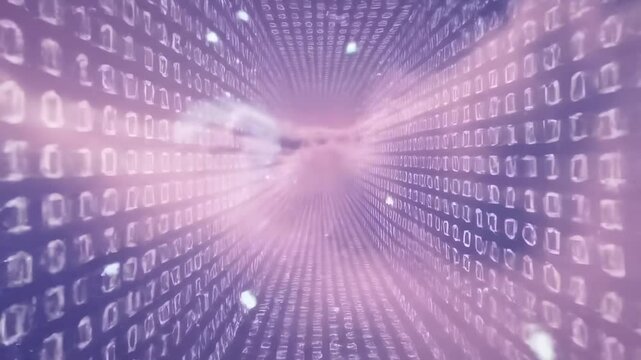Digital binary tunnel background