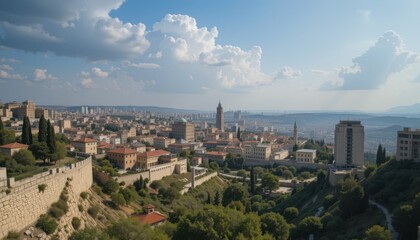 palestine city background landscape, architecture city of  palestine