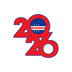 2026 banner with Cape Verde flag inside.